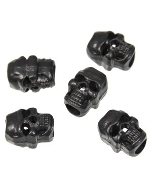 KORDELSTOPPER SKULL SCHWARZ