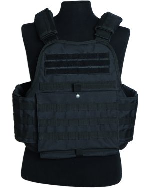 PLATE CARRIER WESTE SCHWARZ