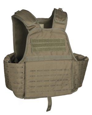 LASER CUT CARRIER WESTE OLIV