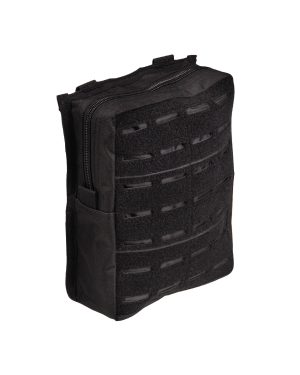 LASER CUT BELT POUCH LG SCHWARZ