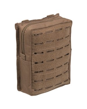 LASER CUT BELT POUCH LG DARK COYOTE