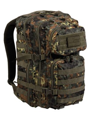 US ASSAULT PACK LG FLECKTARN