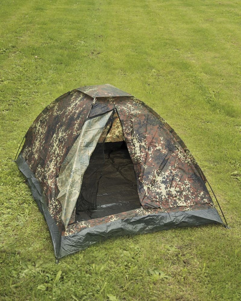 ZWEIMANNZELT 'IGLU STANDARD' FLECKTARN – Bild 2