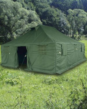 ARMEEZELT PE 6X5 M OLIV