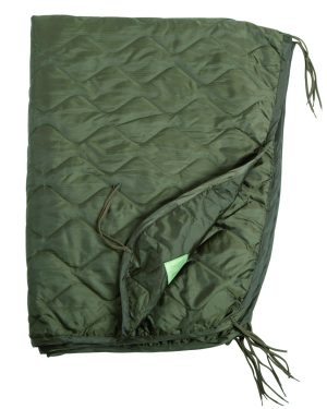 PONCHO LINER (STEPPDECKE) OLIV
