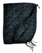 PONCHO LINER (STEPPDECKE) SCHWARZ