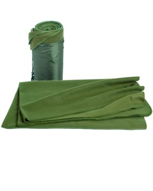 DECKE POLY-FLEECE 320GR 200X150 CM OLIV