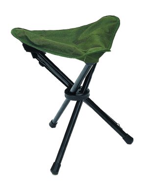 DREIBEIN KLAPPHOCKER OLIV