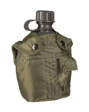 US FELDFLASCHE KST.IMP.1LTR M.HÜ.OLIV