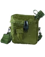 US FELDFLASCHE 2QT M.HÜLLE U.GURT OLIV