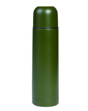 VAKUUM THERMOSFLASCHE S/STEEL 0,5L OLIV