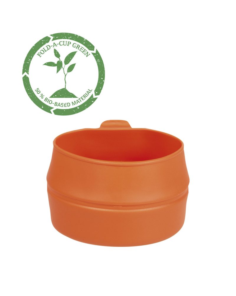 FOLD-A-CUP® 'GREEN' FALTBAR ORANGE 200 ML