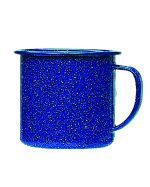 WESTERN TRINKBECHER EMAILLE 350 ML BLAU