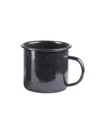 WESTERN TRINKBECHER EMAILLE 350 ML SCHWARZ