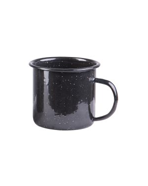 WESTERN TRINKBECHER EMAILLE 350 ML SCHWARZ