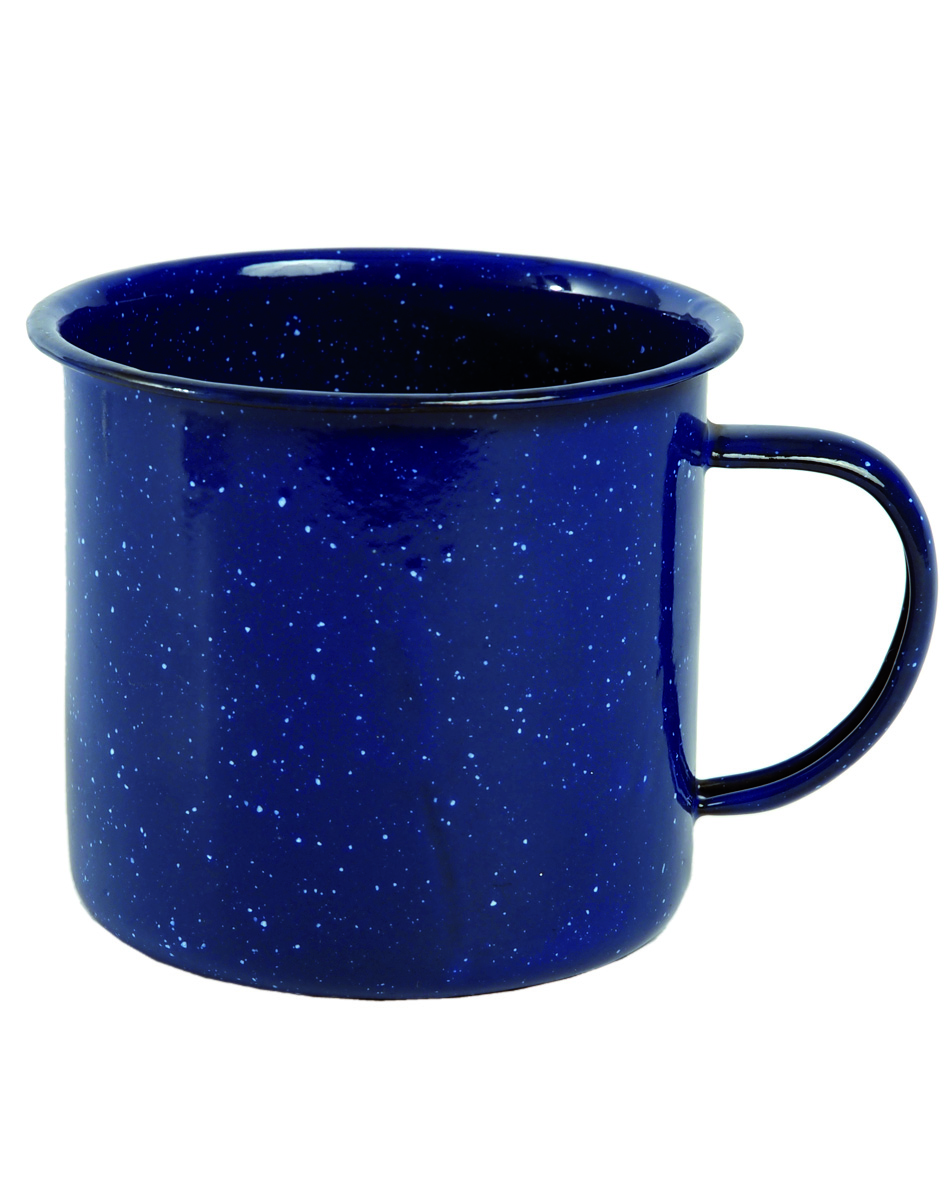 WESTERN TRINKBECHER EMAILLE 680 ML BLAU