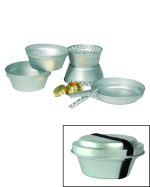 KOCH-SET ALU (2 TÖPFE,PFANNE,KOCHER)