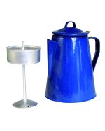 KAFFEEKANNE EMAILLE M.PERCOLATOR (8 TA.) BLAU