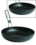 CAMPING PFANNE S/STEEL M.KLAPPSTIEL
