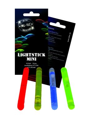 MINILEUCHTSTAB 4 CM BLAU (10 STÜCK)