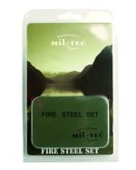 FIRE STEEL SET M.BEHÄLTER