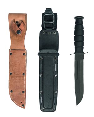 KAMPFMESSER USMC M.LEDERSCHEIDE