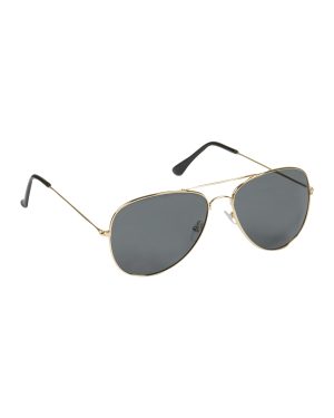 US PILOTENSONNENBRILLE GOLD M.ETUI