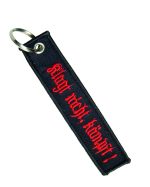 SCHLÜSSELANHÄNGER 'KLAGT NICHT, KÄMPFT'