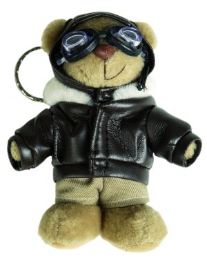 SCHLÜSSELANHÄNGER 'TEDDY PILOT'