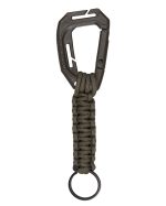 SCHLÜSSELANHÄNGER PARACORD M.KARAB.MOLLE OLIV
