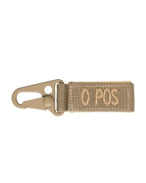 TACT.KEYHOLDER BLOOD 0 POSITIV 5 ST./PACK COYOTE