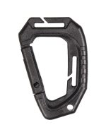 TACTICAL KARABINER MOLLE (2 ST./BLISTER) SCHWARZ