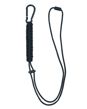 PARACORD LANYARD SCHWARZ