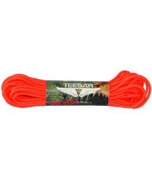 US FALLSCHIRMLEINE 100FT. ORANGE