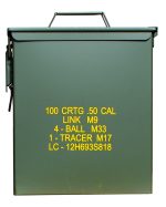 US AMMO BOX STEEL M9 CAL.50 LG OLIV