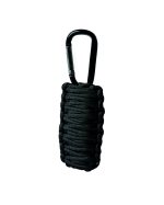 PARACORD SURVIVAL KIT SMALL SCHWARZ