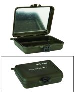 AUFBEWAHRUNGSBOX 12X10X3,5CM OLIV