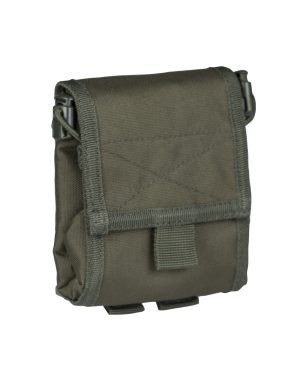 EMPTY SHELL POUCH COLLAPS.OLIV