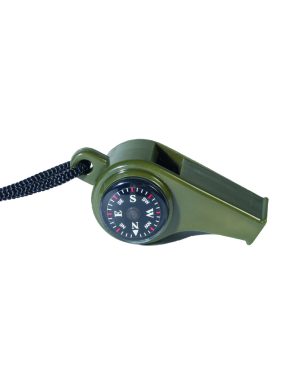 SIGNALPFEIFE KST.M.KOMPASS.U.THERMOMETER
