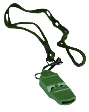 SIGNALPFEIFE 'NO BALL WHISTLE' OLIV
