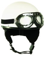 HELM HALBSCHALE WEISS