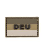 BW PATCH 3D 'DEU' PVC M.KLETT OLIV LG