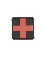 PATCH 3D FIRST AID PVC M.KLETT SCHWARZ SM