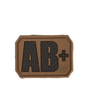 PATCH 3D BLOOD AB POSITIV DARK COYOTE