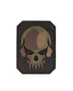 PATCH 3D SKULL PVC M.KLETT SM TARN