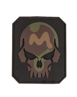 PATCH 3D SKULL PVC M.KLETT LG TARN