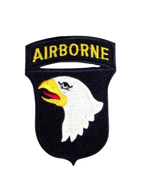 US TEXTILABZEICHEN '101ST.DIV.'AB