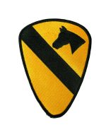 US TEXTILABZEICHEN '1ST CAVALRY'