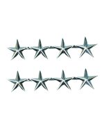 US RANGABZ.(PAAR) 4STAR GEN.SILBER