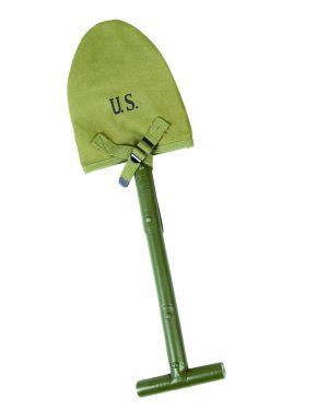 US T-SPATENHÜLLE M10 KHAKI (REPRO)
